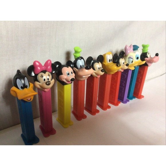 Disney Pez Dispenser lot of 10 and all are footed - Picture 4 of 6